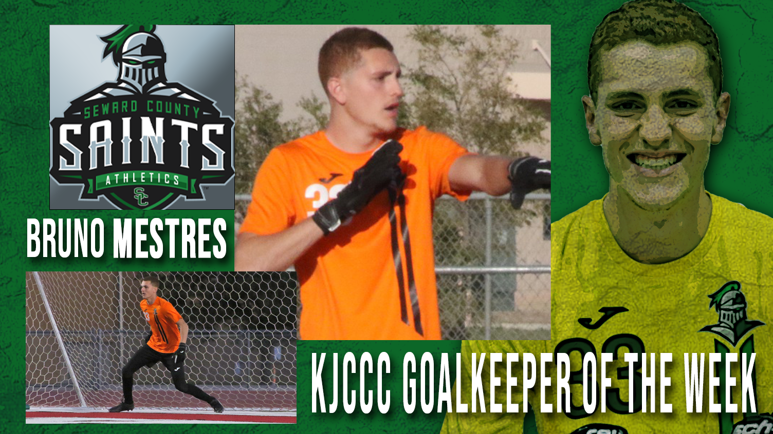 KJCCC Names Mestres as Goalkeeper of the Week