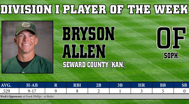 Allen Notches Saints Second National Player of the Week Award