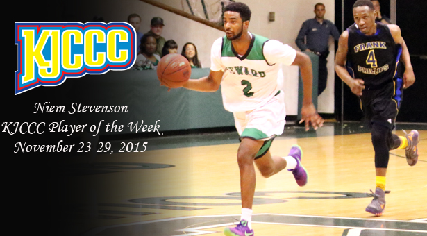 Second Straight Player of the Week Honor Bestowed to Stevenson