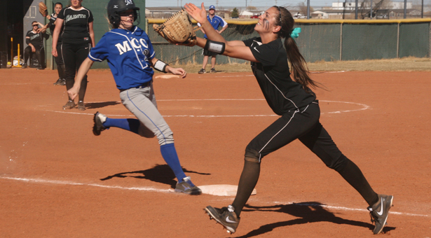 Lady Saints Drill McCook in Sweep