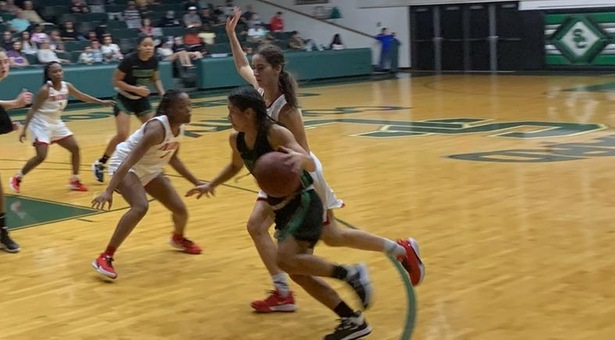 No. 5 Lady Saints fall to No. 13 Lady Chaps for first loss of the season