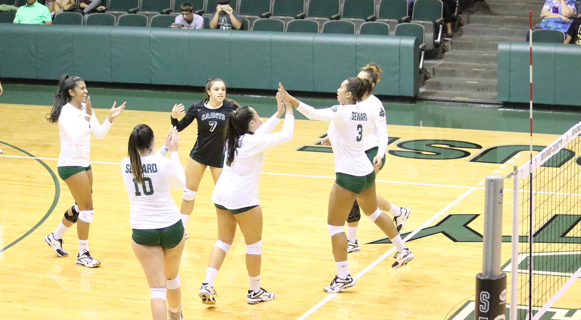 Lady Saints Recognized with AVCA Team Academic Award