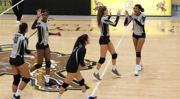 No. 3 Lady Saints volleyball handles Garden City on the road