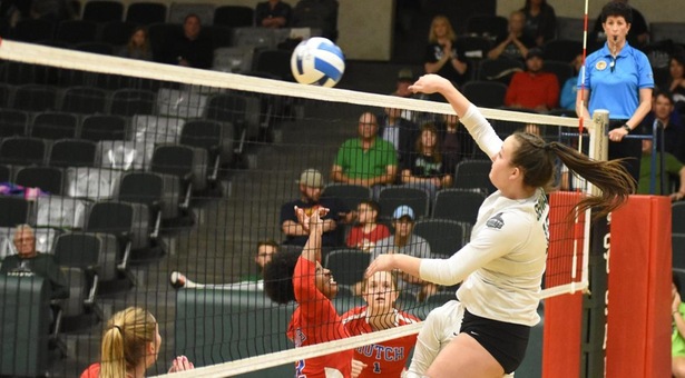 Third-seeded Lady Saints volleyball begins journey for national title