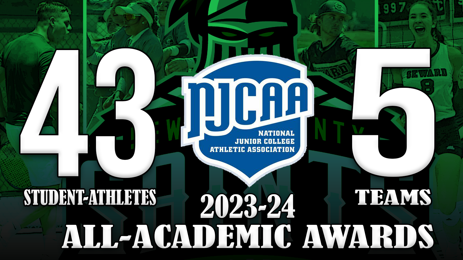 43 Seward County Student Athletes Earn NJCAA All¬-Academic Honors