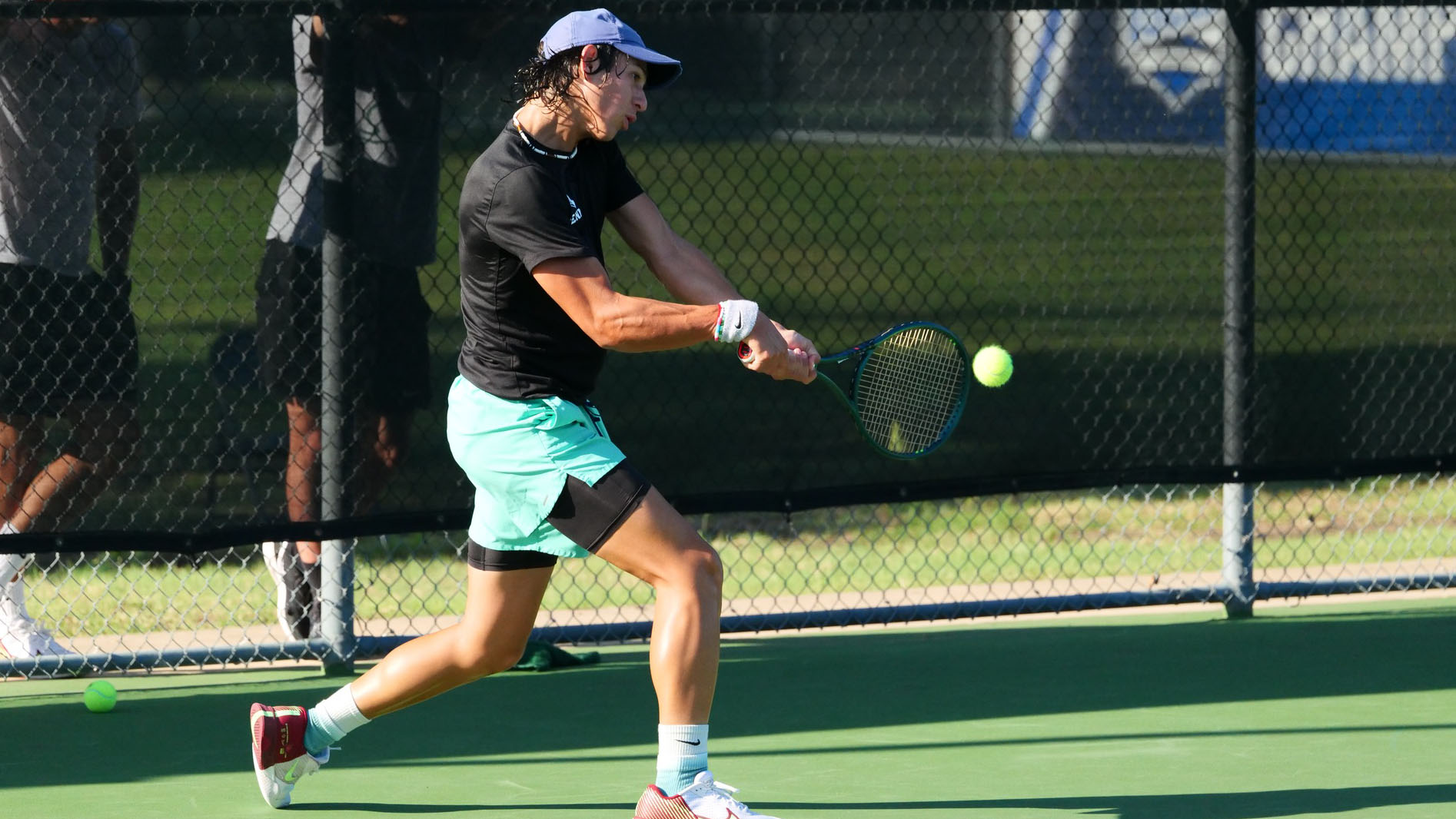 Saints Fall in Singles, Doubles Delayed