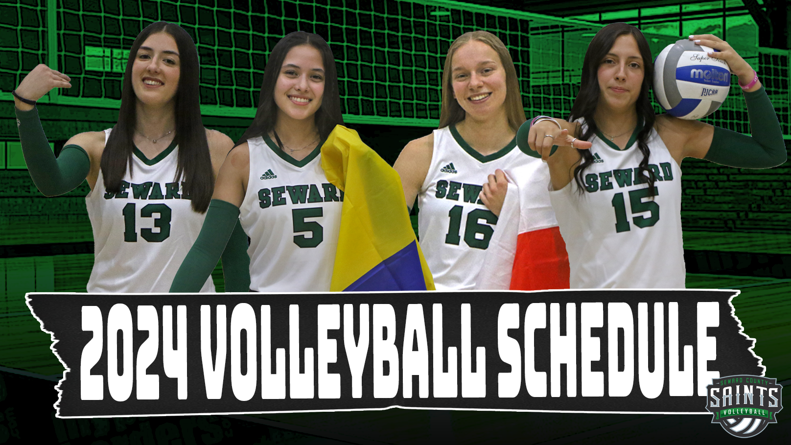 Lady Saints Volleyball Announces 2024 Schedule
