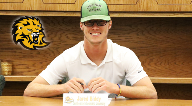 Jared Biddy Signs at Southeastern Louisiana