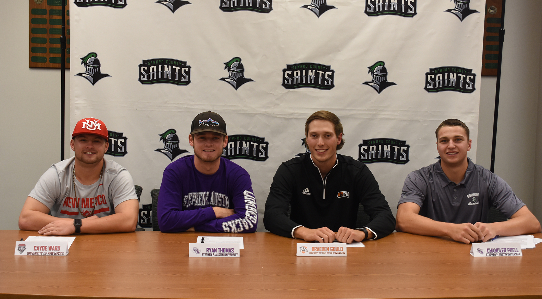 Baseball Sends Four More Saints to Four Year Schools
