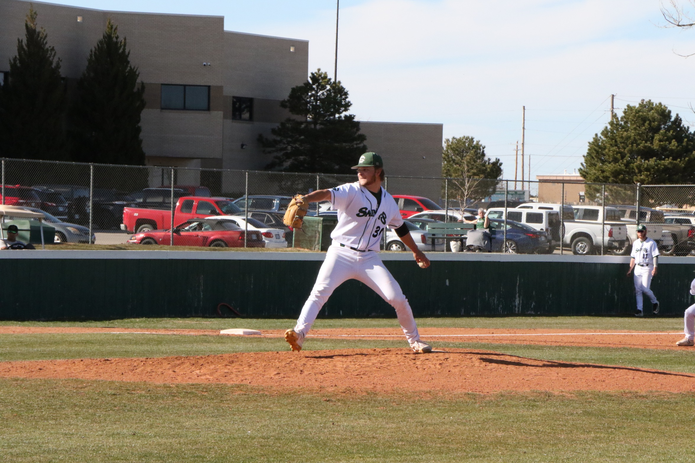 Curless strikeouts 16 as the Saints split with the Broncbusters