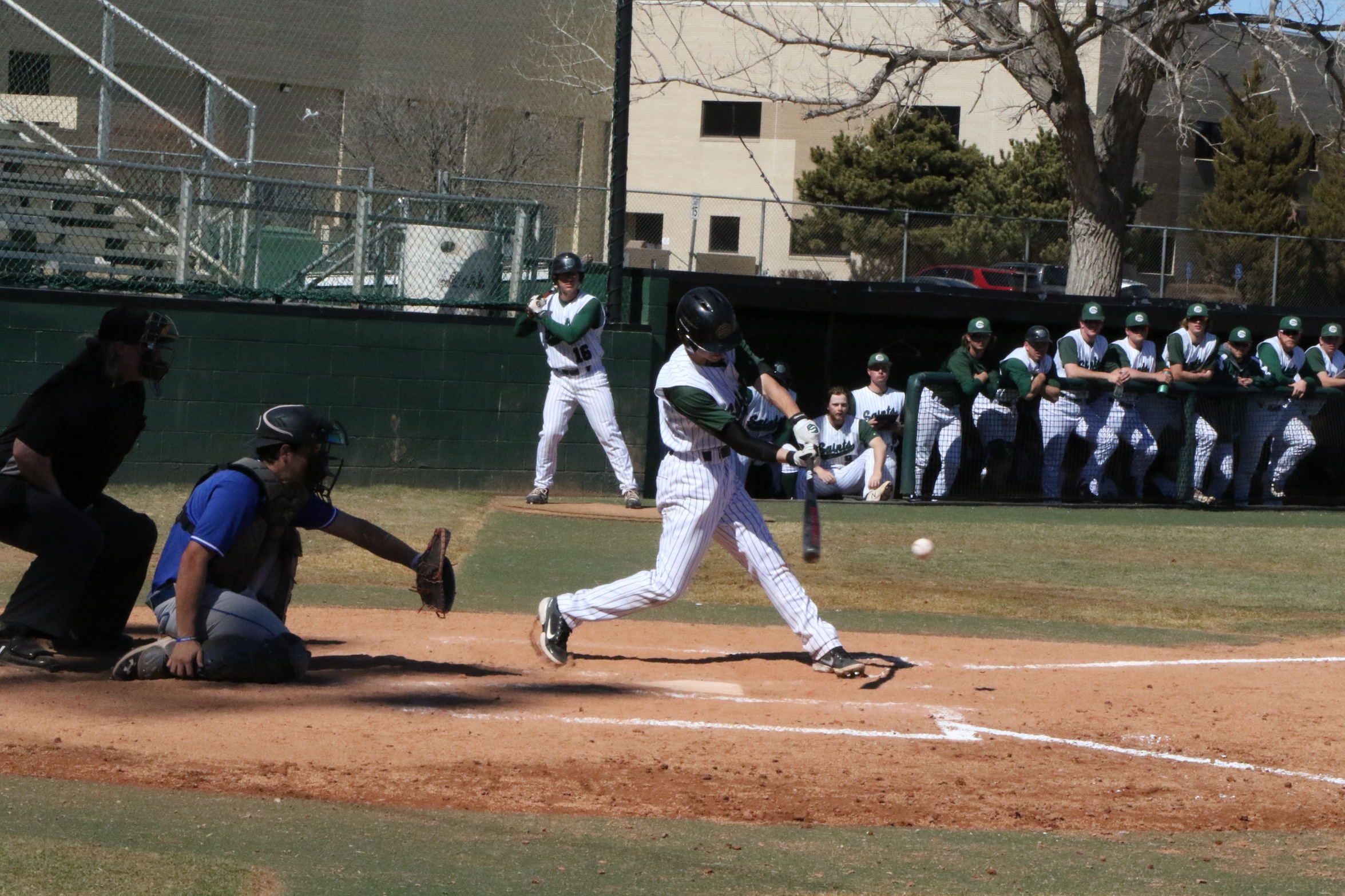 The Saints fell to Vernon College 13-2