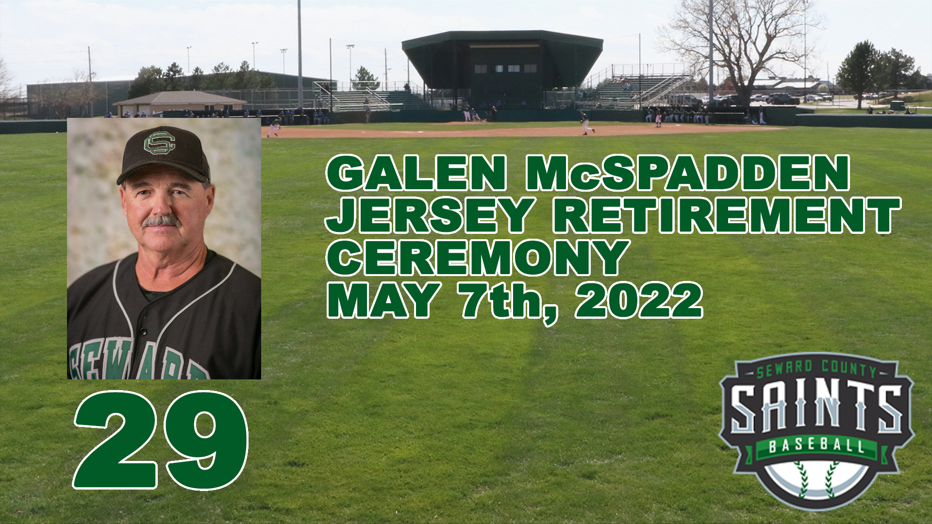 Seward County Baseball to Retire Galen McSpadden's Jersey on May 7th