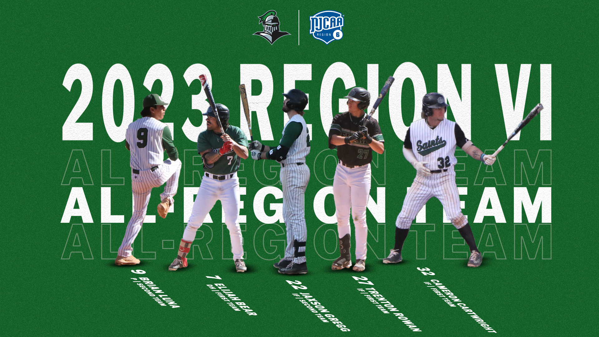 Saints atop the region with 5 All-Region selections