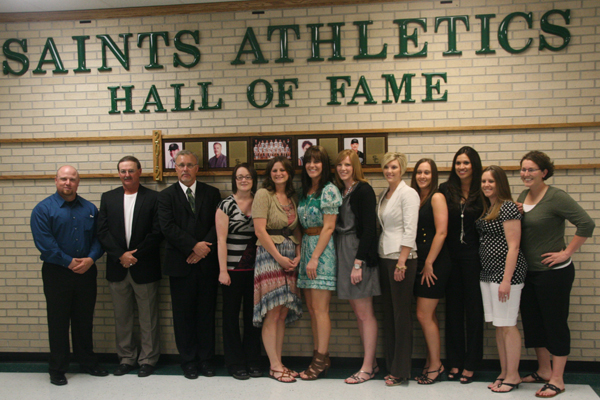 Saints Athletics Hall of Fame Inducts Inaugural Class