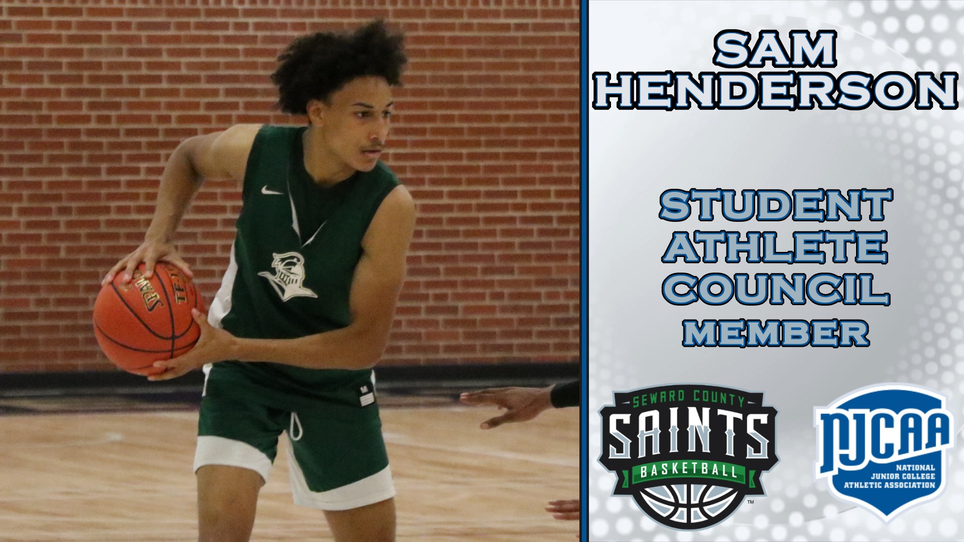 Henderson selected to join NJCAA Student-Athlete Council