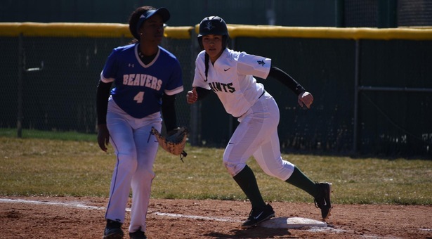Lady Saints sweep Beavers to earn first two wins of the season