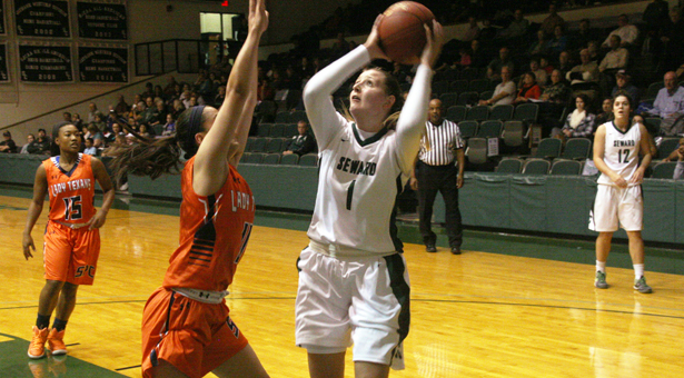 Lady Saints Win Battle of Top 25 Teams to Remain Perfect