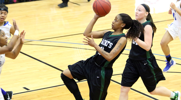 #20 Lady Saints Lock Down Barton For Coveted Road Win