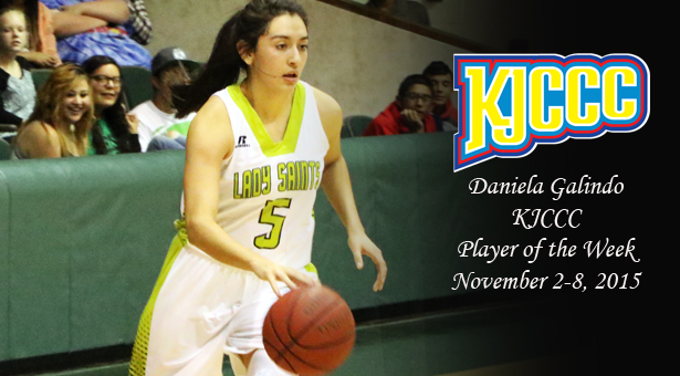 Daniela Galindo Adds KJCCC Player of the Week to Weekly Haul