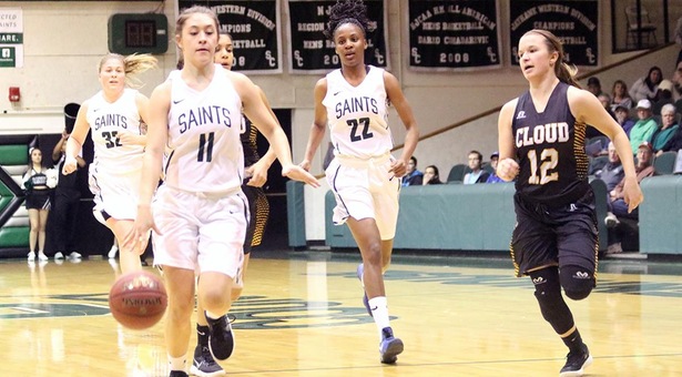 Lady Saint Defense Too Much For T-Birds