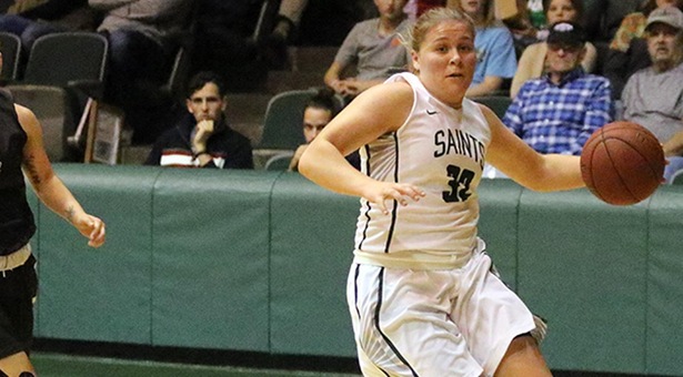 Mounsey reaches 800 career points as No. 8 Lady Saints run over Tigers