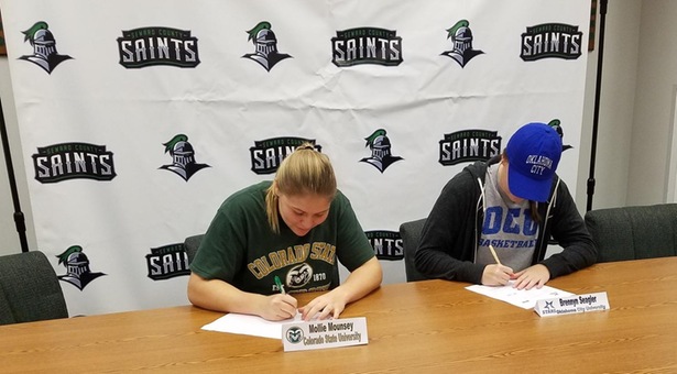 Pair of Lady Saints Sign to Play at 4-Year Schools