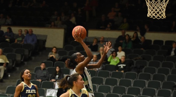 No. 13 Lady Saints coast to 73-54 victory over Pirates at the Greenhouse
