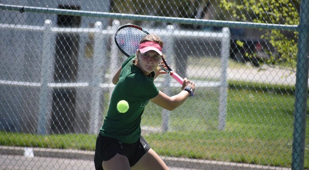 Lady Saints tennis team off to a solid start on first day of Nationals