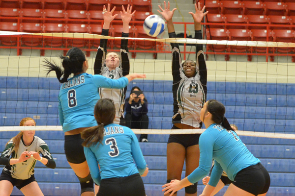Lady Saints First to Exit at Region VI Championships