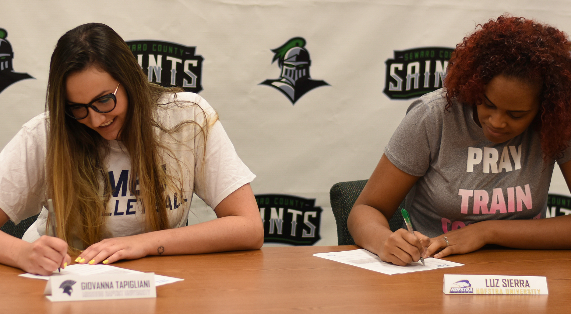 Sierra and Tapigliani Sign to Four Year Schools