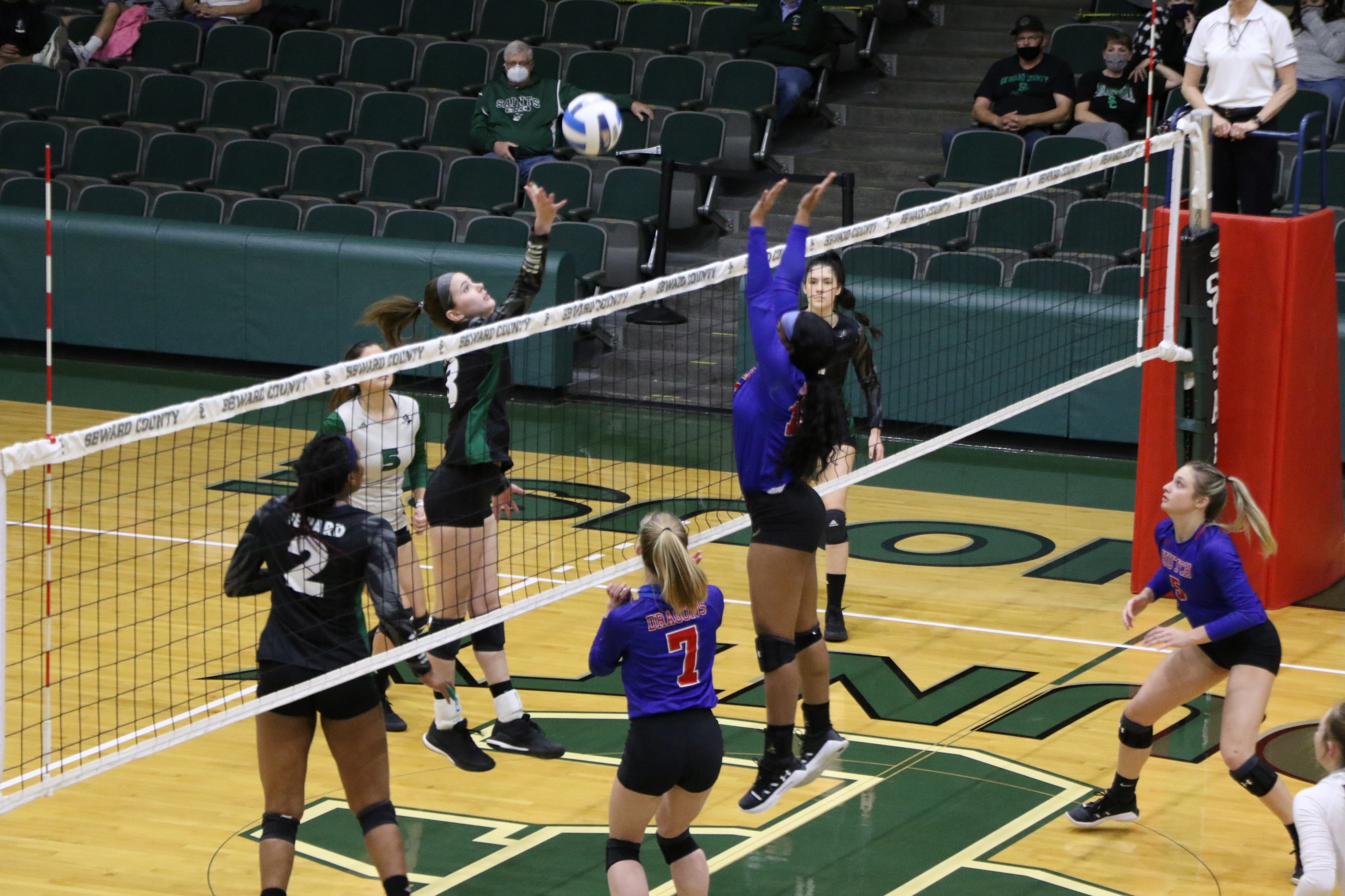No. 6 Lady Saints losses thier first confrence game 3-1 to Hutchinson