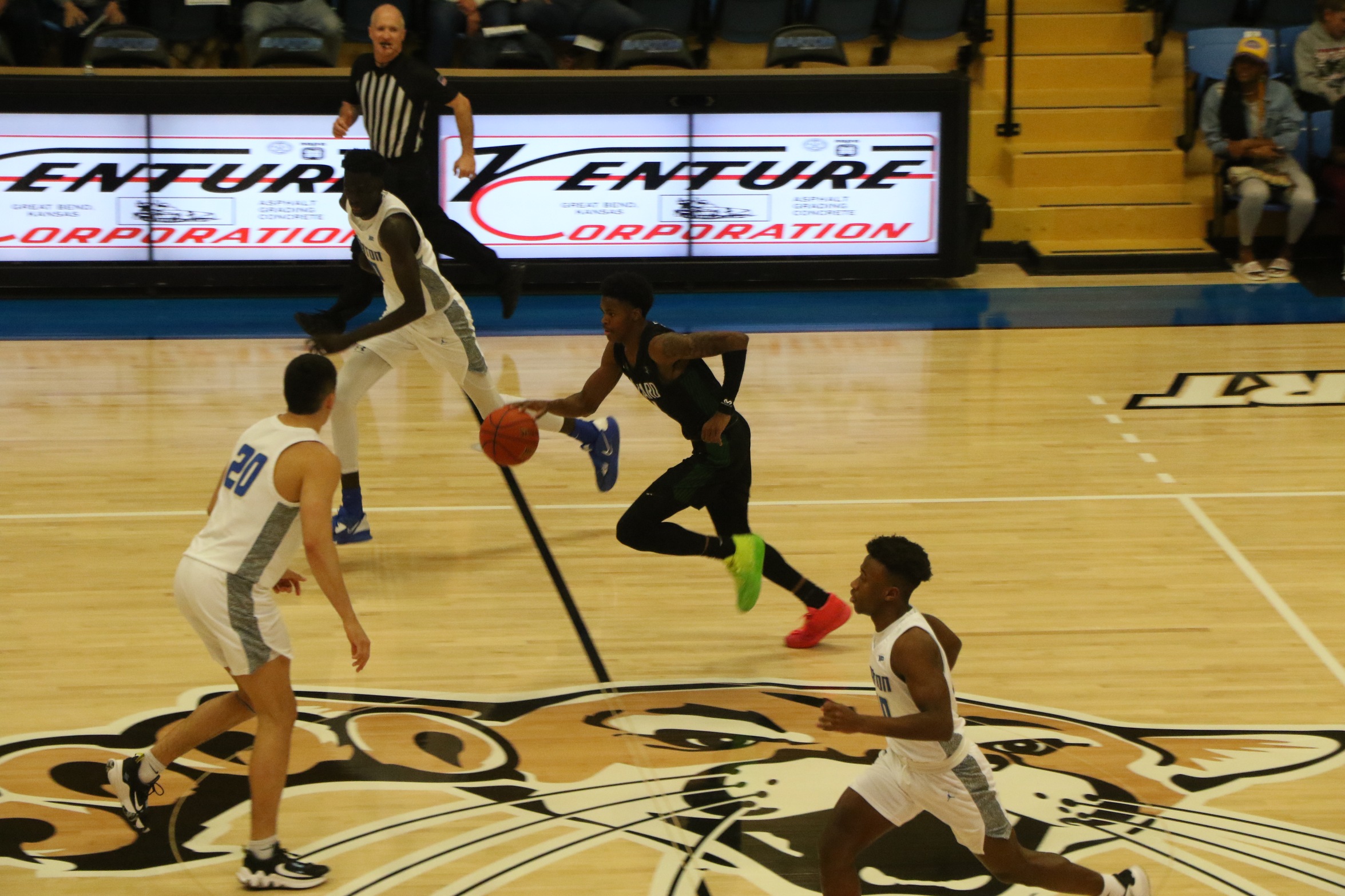 The Saints fell to Barton 74-57 on Saturday afternoon