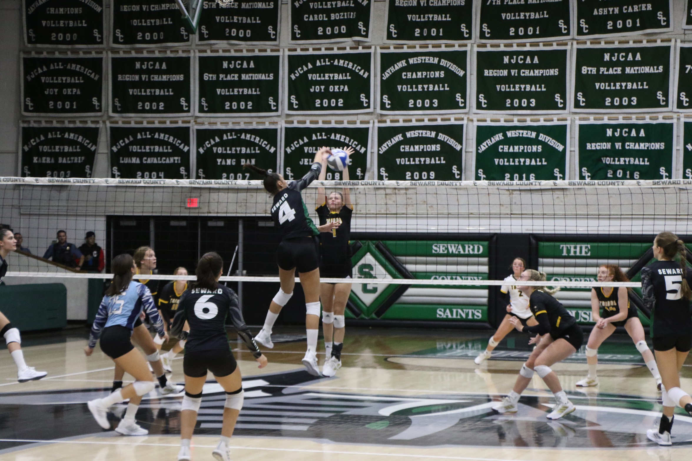 The Lady Saints stay strong at home with a sweep over Cloud County